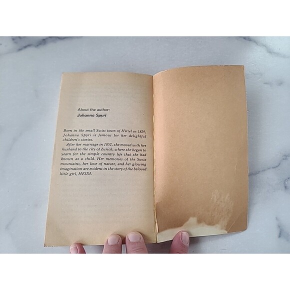 Heidi By Johanna Spyri Paperback - Picture 8 of 10